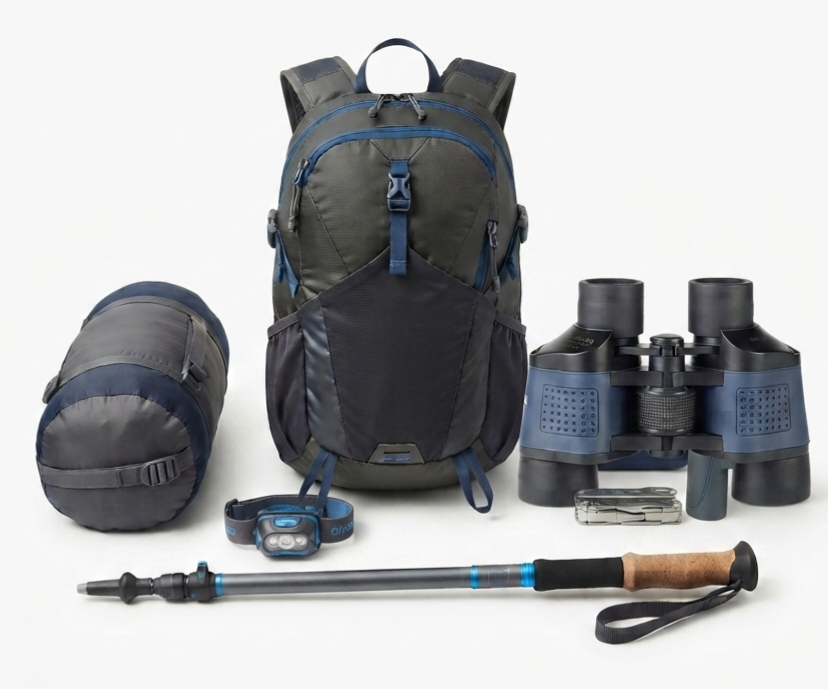 Camping and hiking