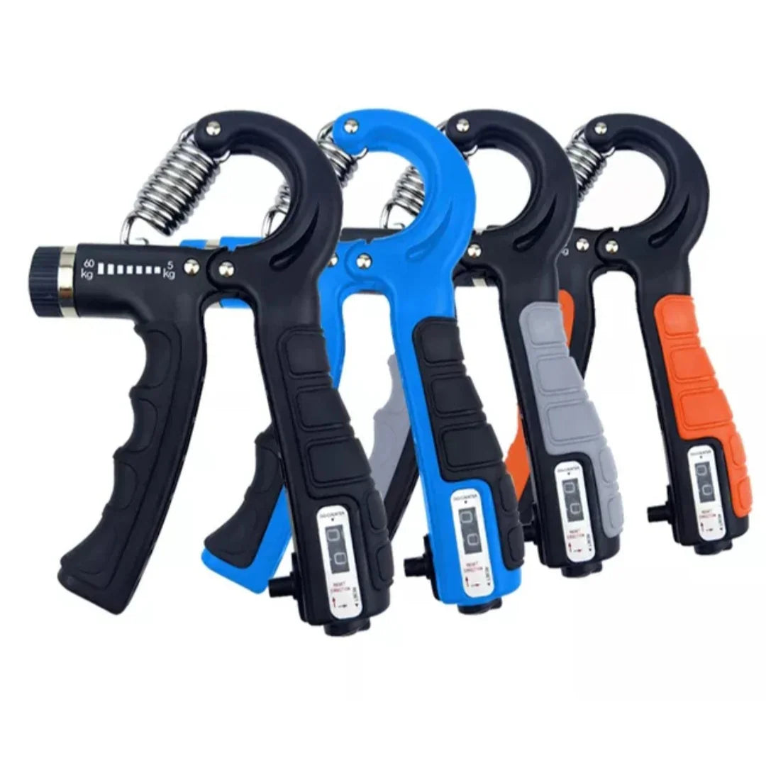Adjustable hand grip strengthener up to 60kg resistance