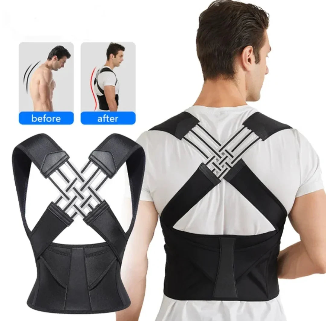 Back and shoulder support for better posture