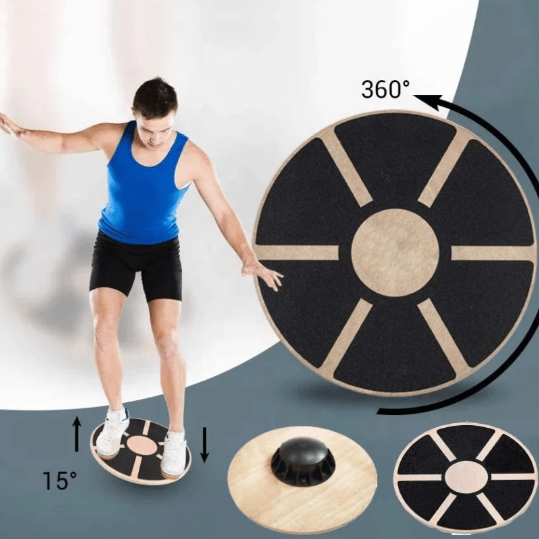 Balance plate for fitness and rehabilitation exercises