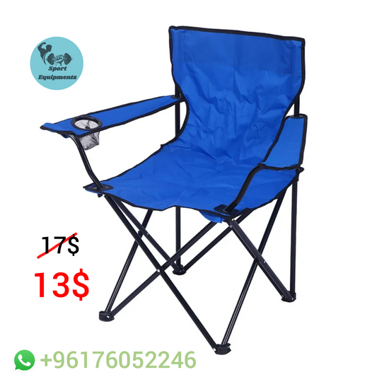Foldable outdoor portable camping chair