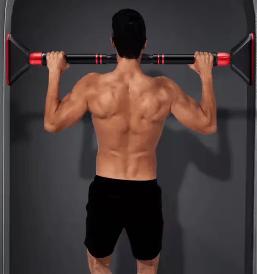 Doorway pull up bar no screw installation