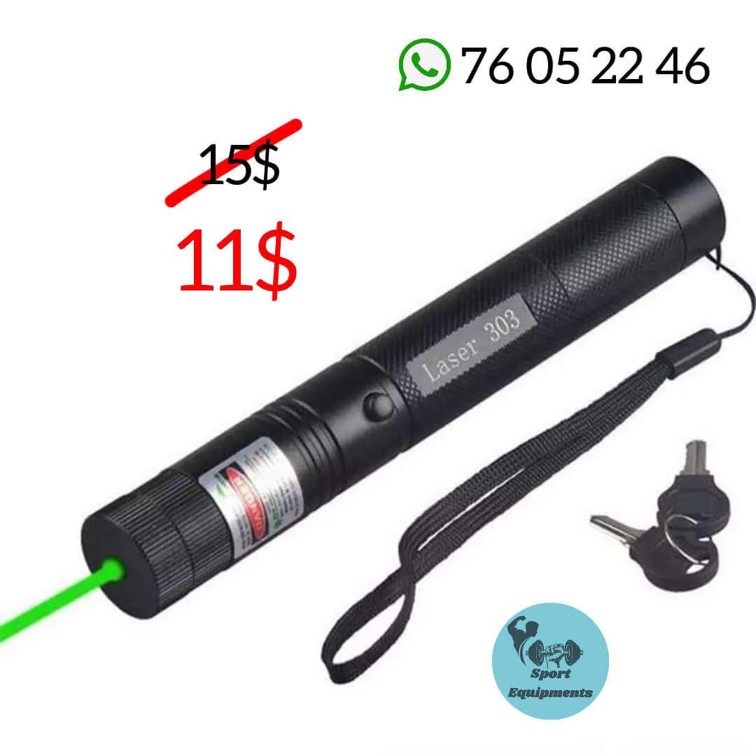 Powerfull 303 green laser pointer for presentations and outdoor use
