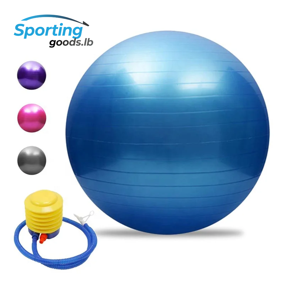 Exercise gym ball for fitness and training