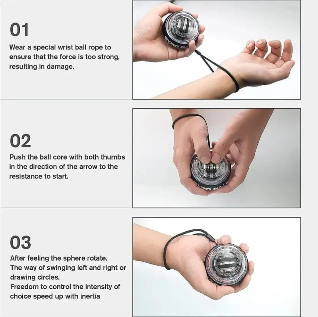 How to use a gyro ball