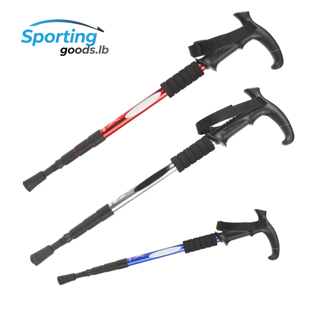 Adjustable trekking pole for hiking