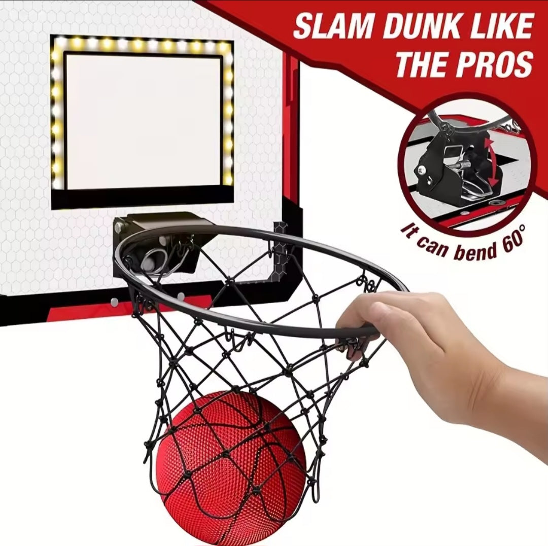 Mini basketball hoop for home use