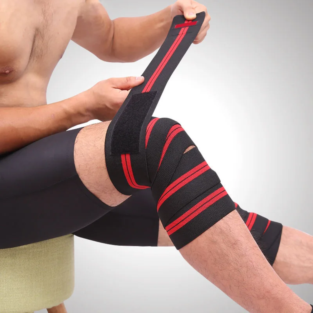 Knee support brace for sports and gym training