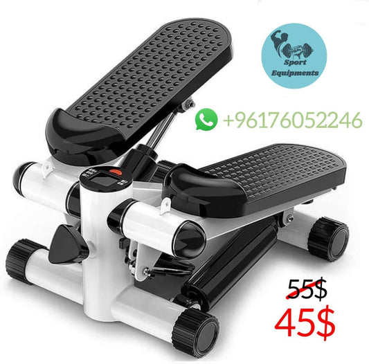 Step exercise machine for cardio training