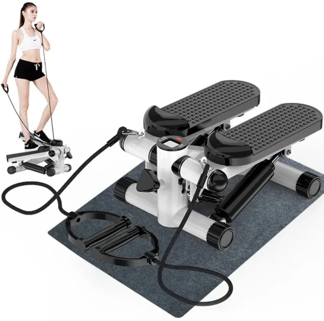 Mini stepper machine for home cardio workout and fitness training