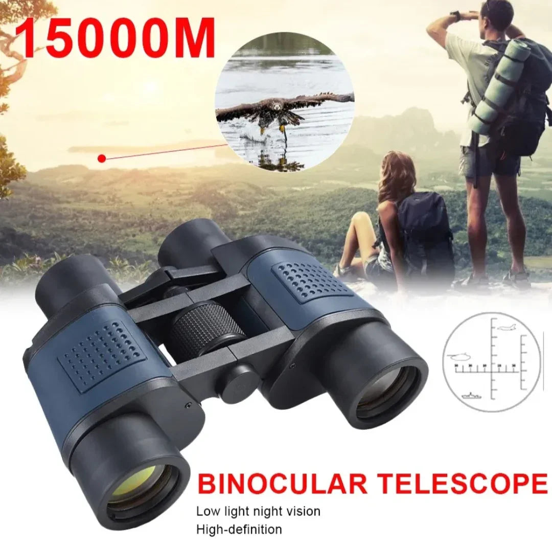 Compact binoculars for hiking and camping