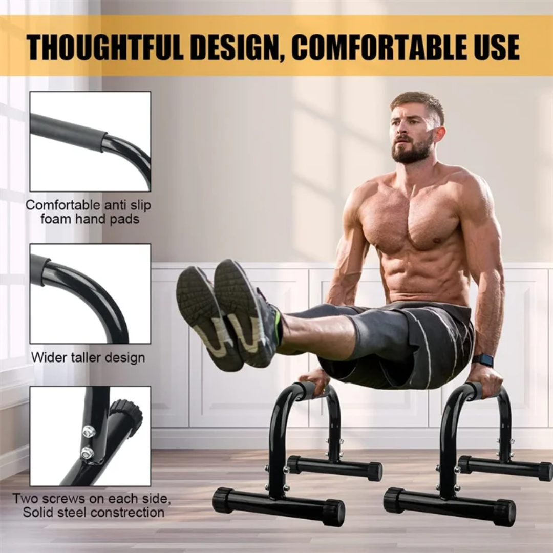 25cm parallel bars for dips and home workout