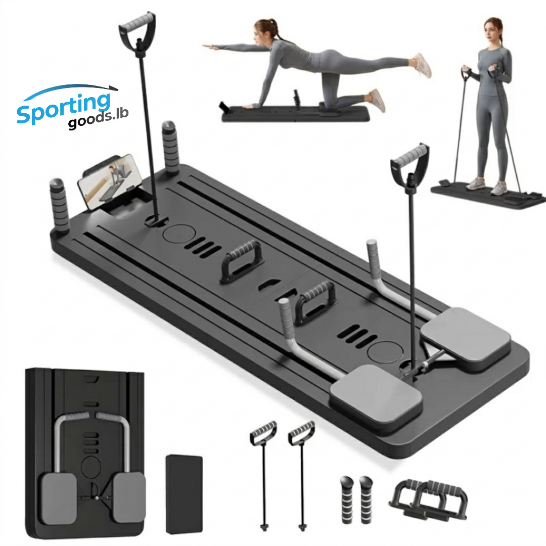 Pilates board fitness equipment for strength and core training
