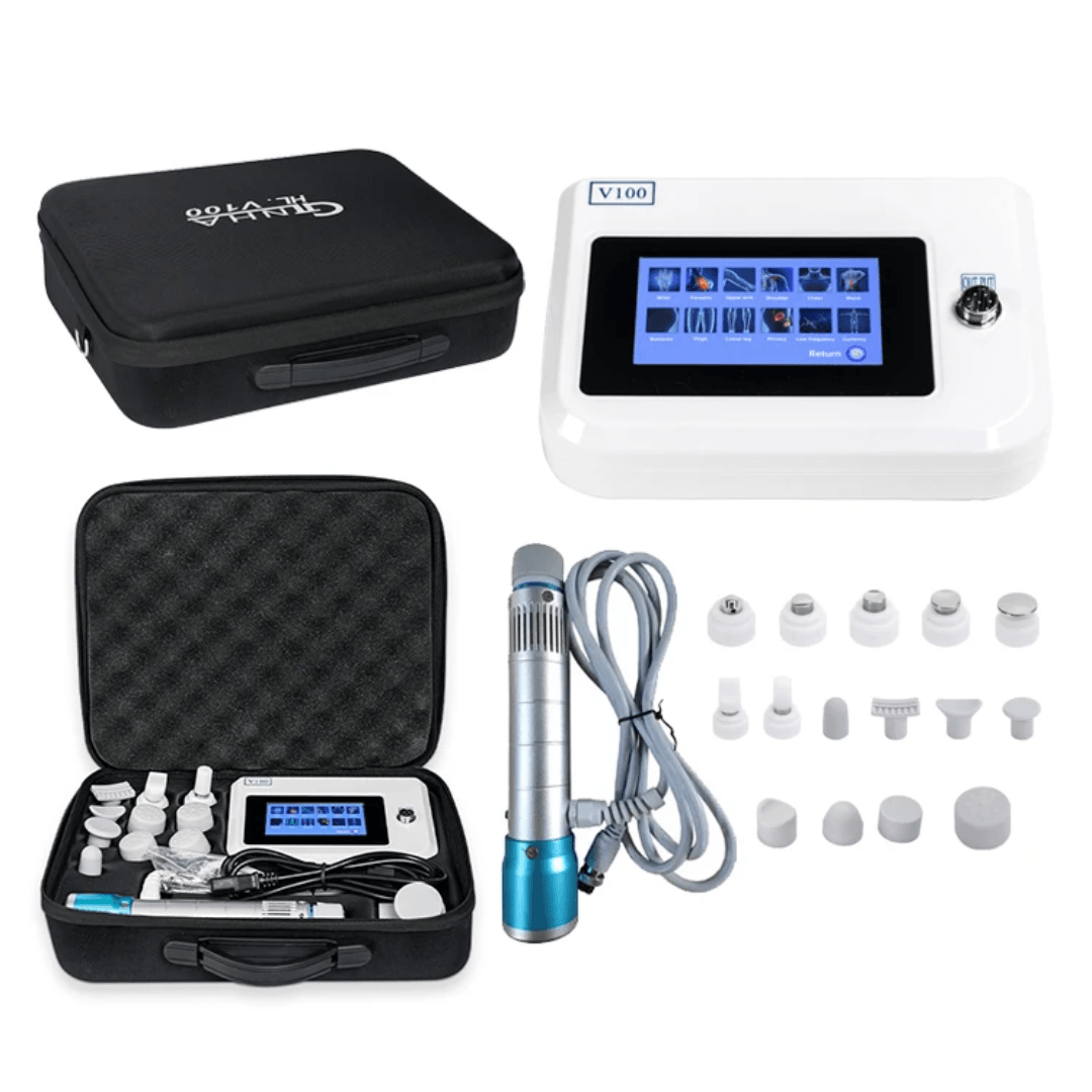 Shockwave machine used for physiotherapy