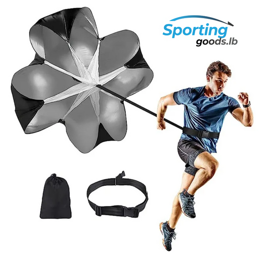 Running parachute for speed and resistance training