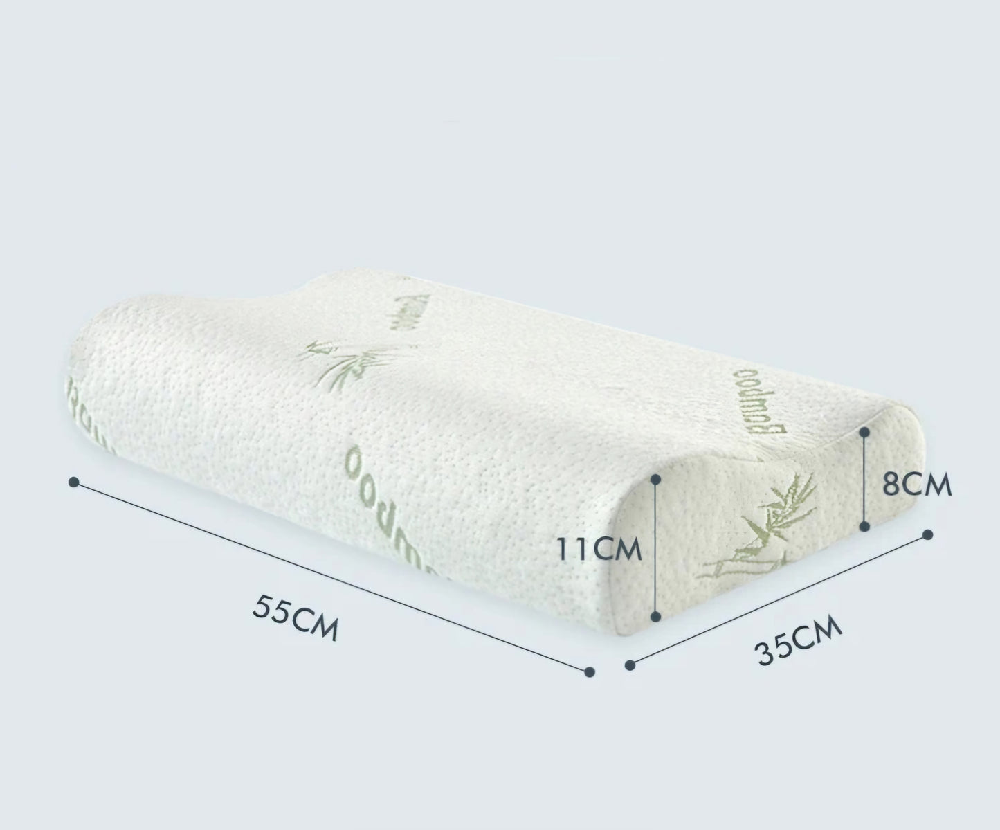 Memory foam pillow