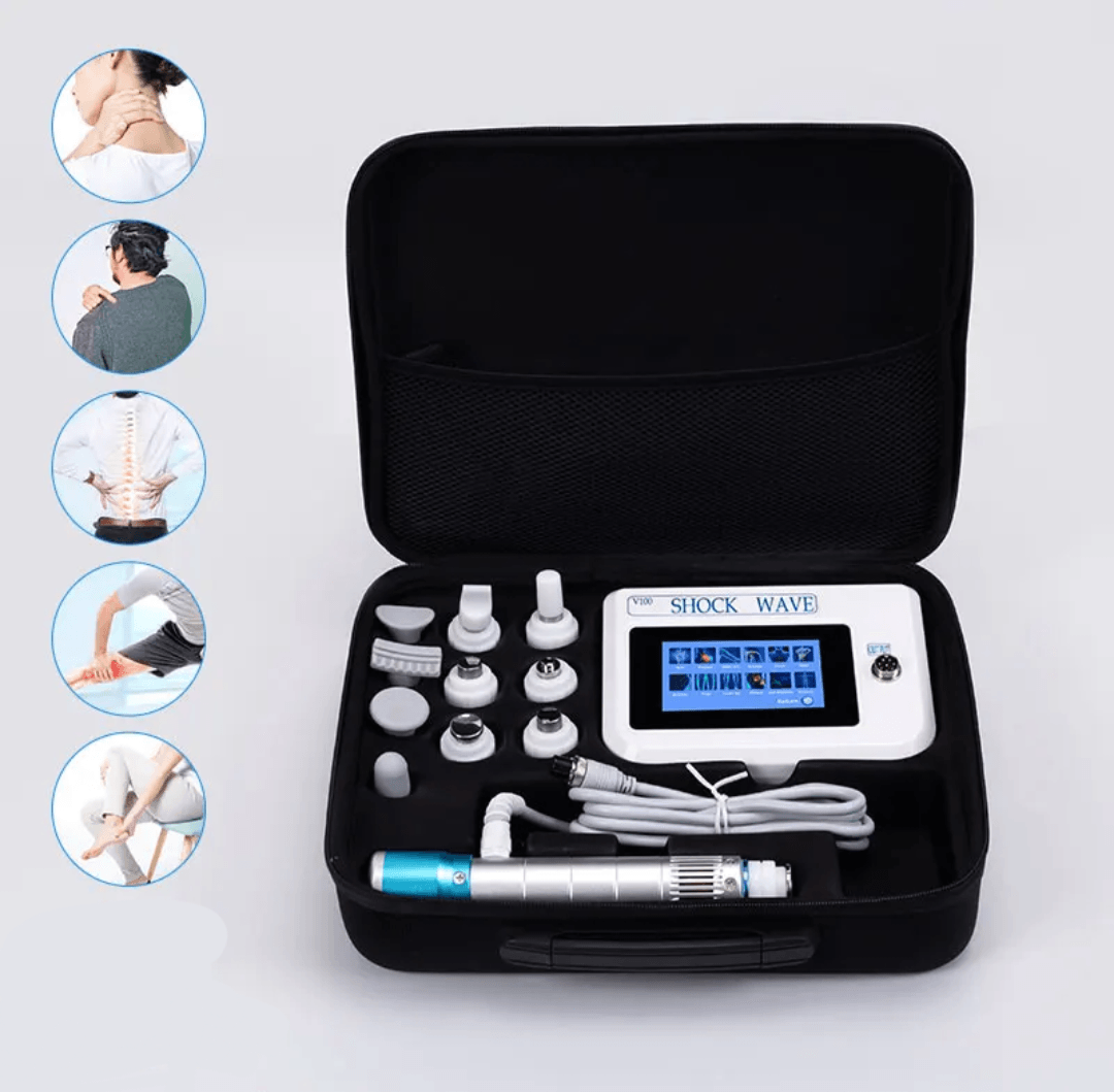 Shock wave therapy machine for muscle recovery