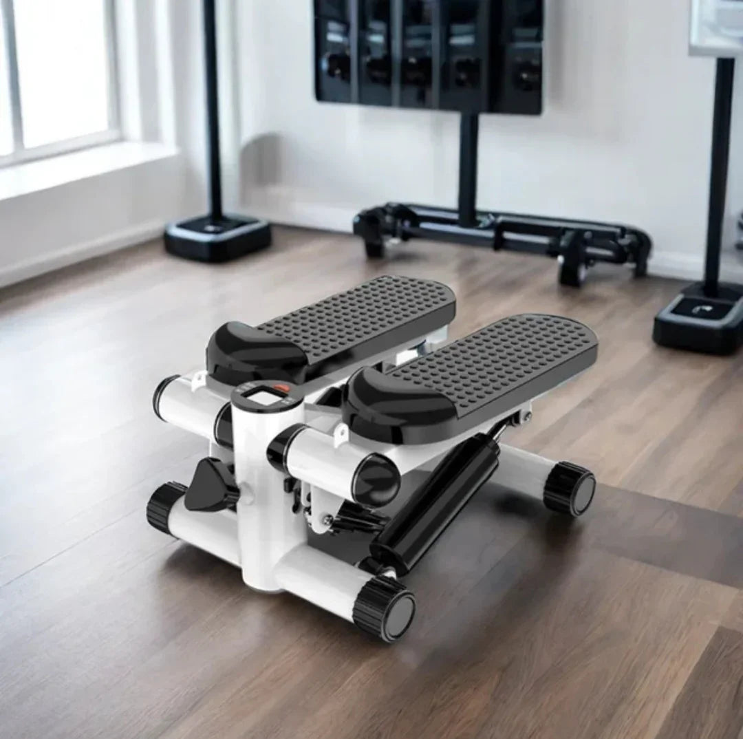 Portable stair stepper machine for indoor cardio exercise