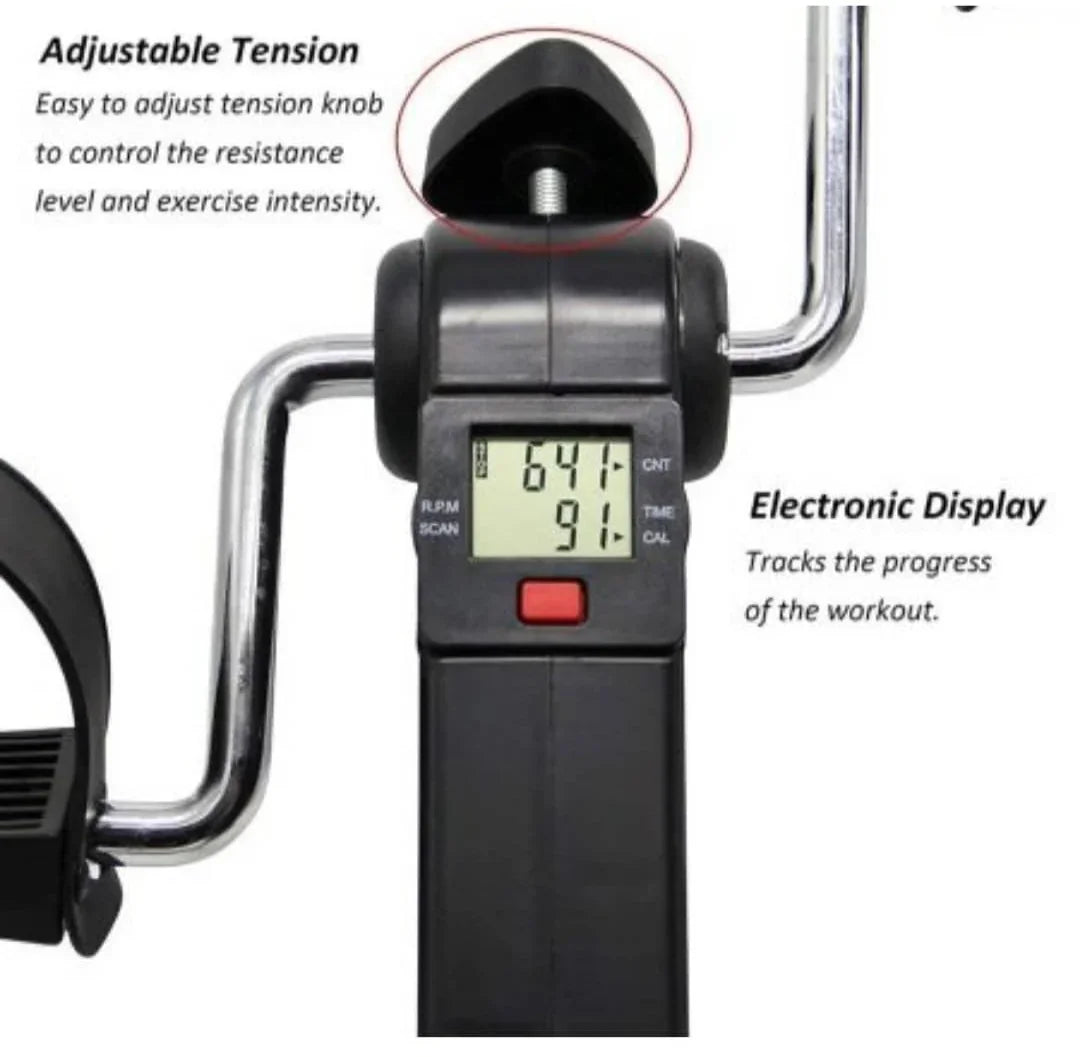 Mini pedal exerciser for home fitness and rehabilitation
