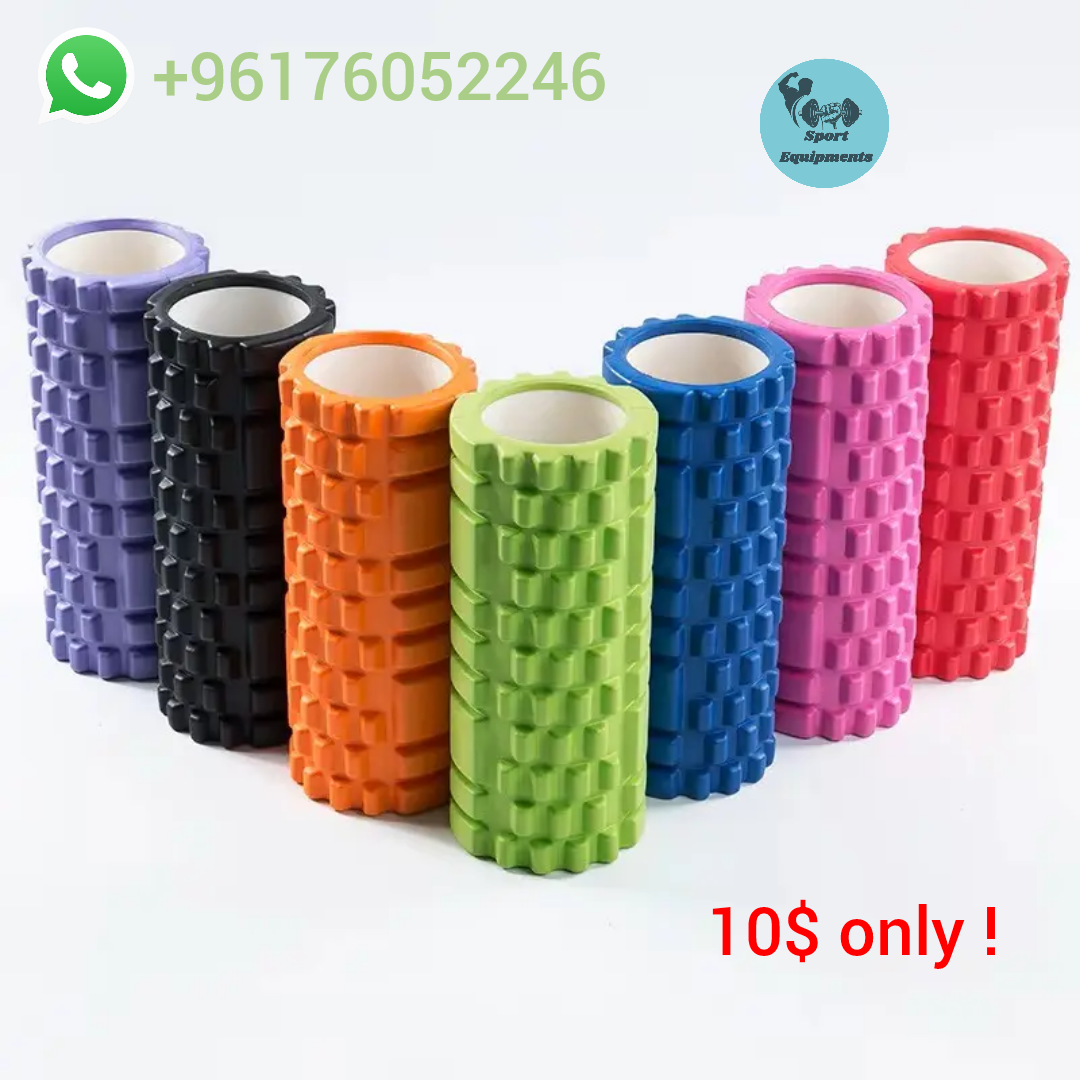 Foam rollers for yoga and rehabilitation