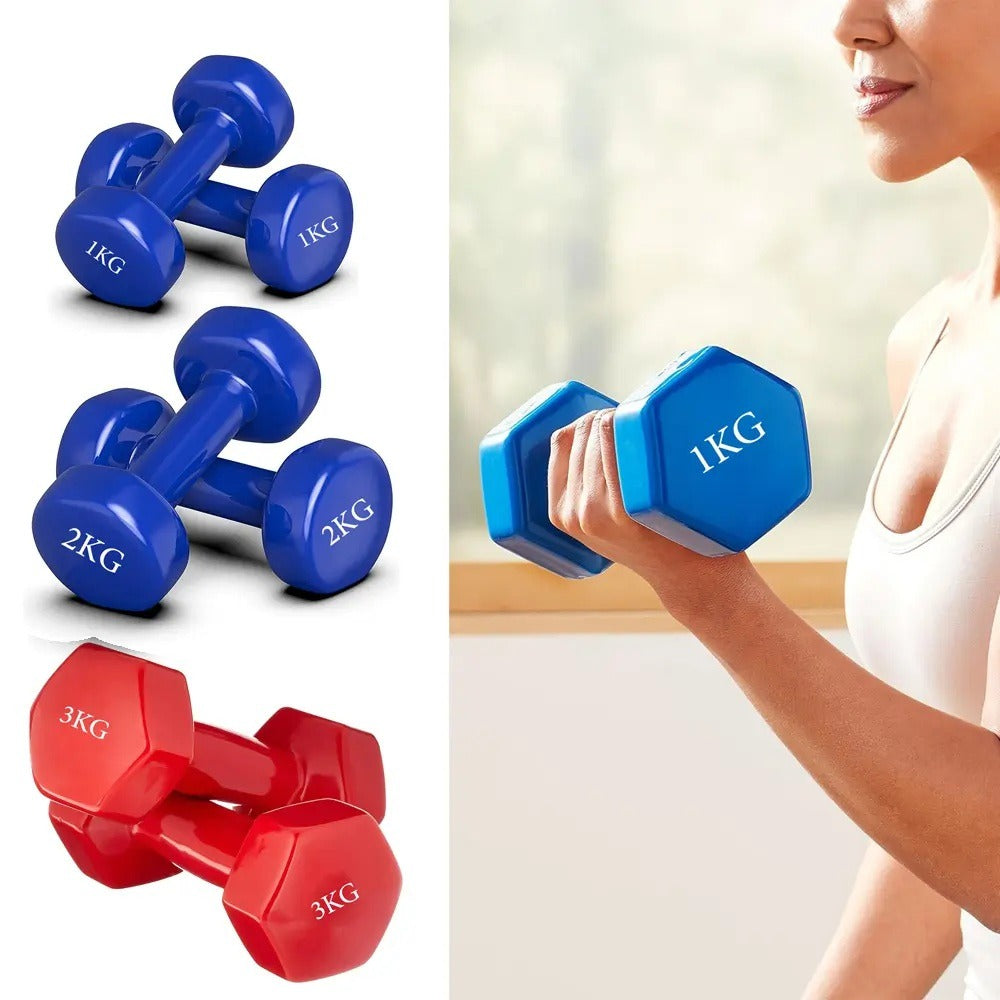 Home use dumbbells for fitness training