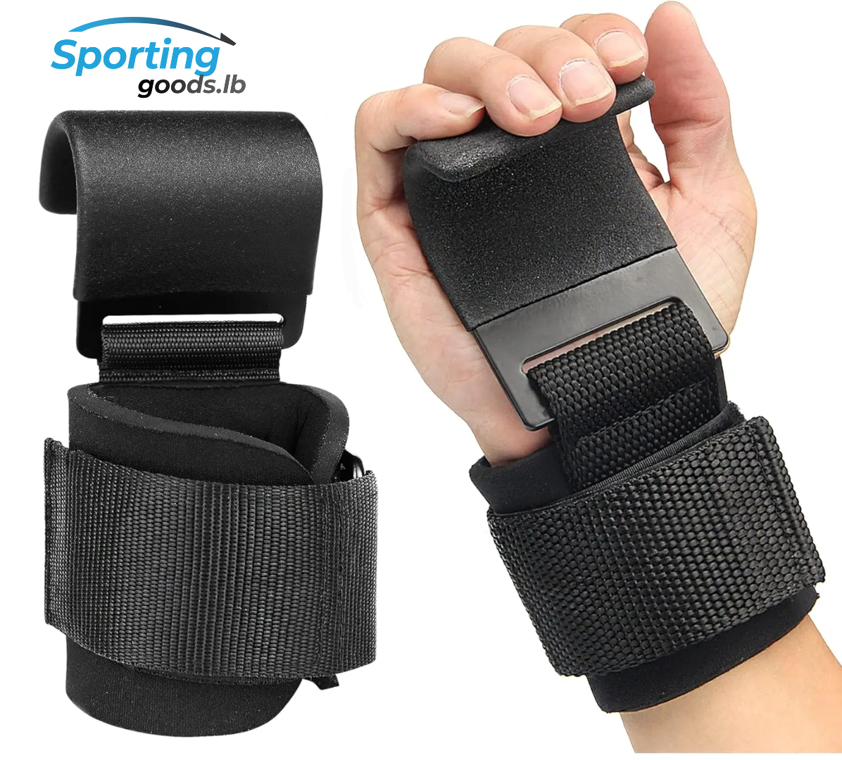 Weight lifting hook straps
