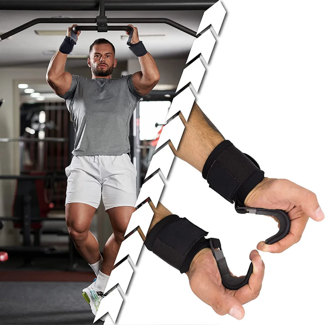 Weight lifting hook straps