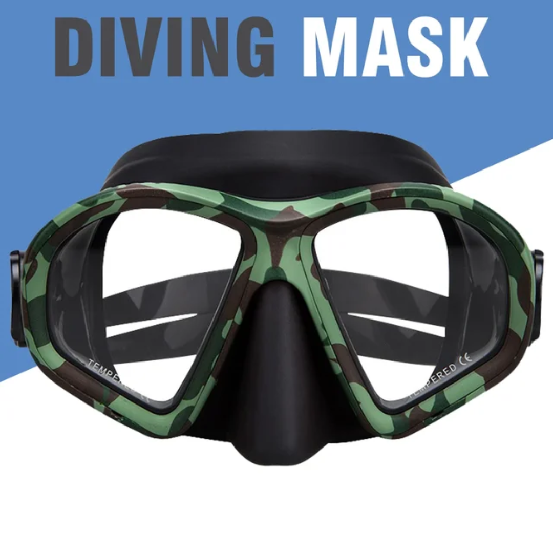 Professional Tempered Glass Diving Mask