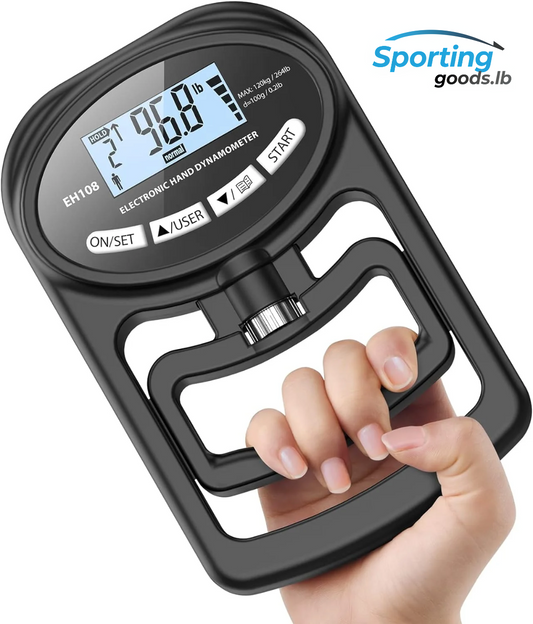 Electronic hand grip dynamometer