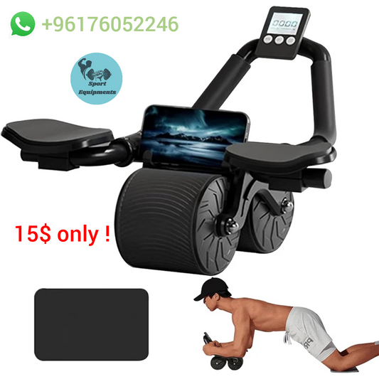 Ab roller with elbow support