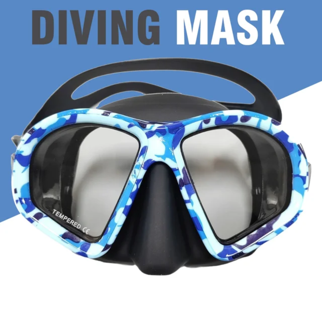Professional Tempered Glass Diving Mask